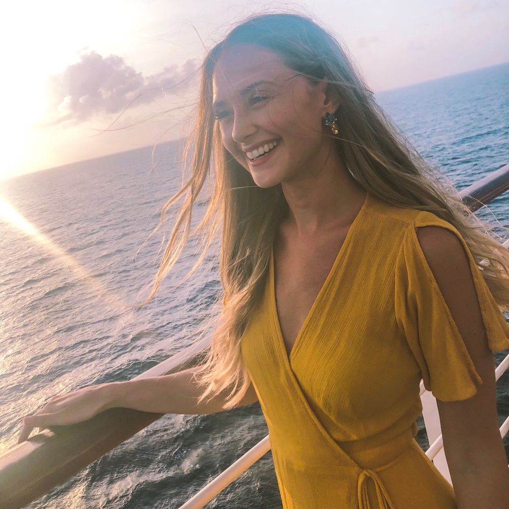 Mustard Wrap Dress